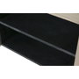 DKD Home Decor Mueble TV Curva Elegant Abeto y Metal Marrón