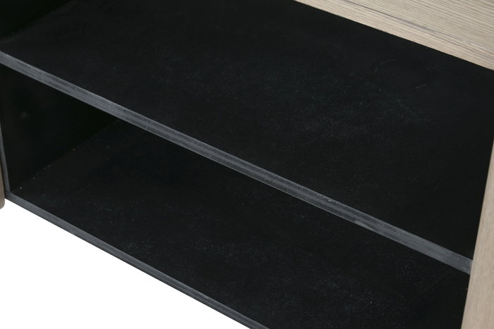 DKD Home Decor Mueble TV Sixties Marron 140 x 38 x 56 cm