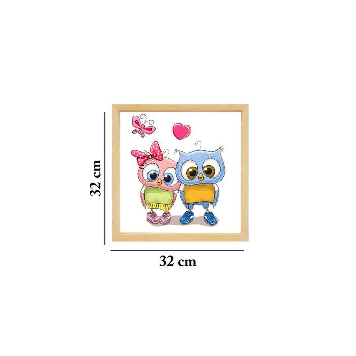 Wallity CAM7239654767 Cuadro Decorativo Enmarcado, Cristal (32 x 32 cm), Impresión Digital UV Wallity CAM7239654767 Cuadro Decorativo Enmarcado, Cristal (32 x 32 cm), Impresión Digital UV