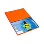 FABRISA Papel A4 Color Naranja Azafrán 80g, 100 Hojas
