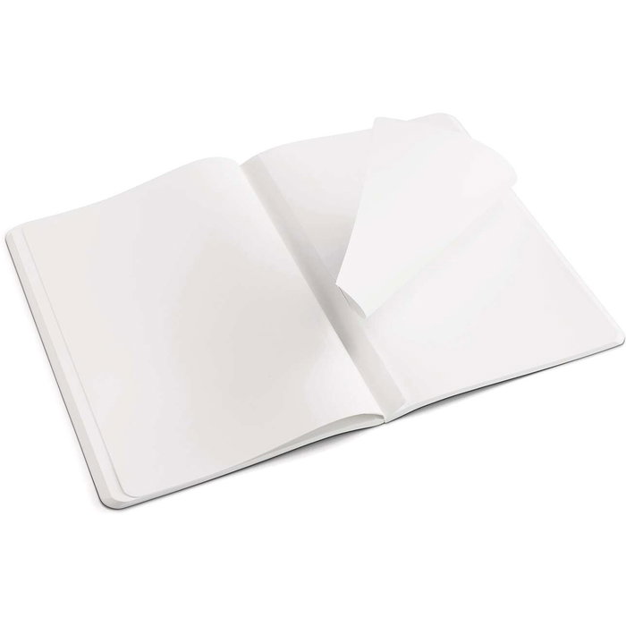 MIQUELRIUS Cuaderno de notas Stone Paper A5 Negro con estampado de piedras