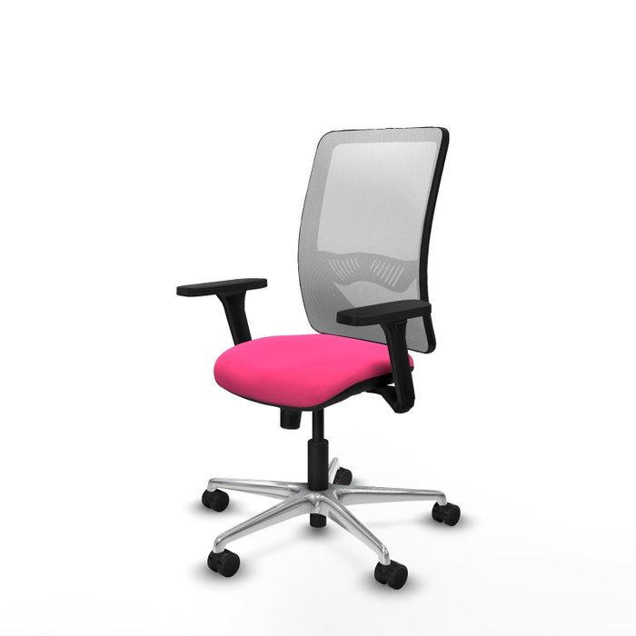 PIQUERAS Y CRESPO Silla de oficina Zulema Rosa con mecanismo Sincro PIQUERAS Y CRESPO Silla de oficina Zulema Rosa con mecanismo Sincro