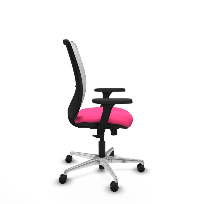 PIQUERAS Y CRESPO Silla de oficina Zulema Rosa con mecanismo Sincro PIQUERAS Y CRESPO Silla de oficina Zulema Rosa con mecanismo Sincro
