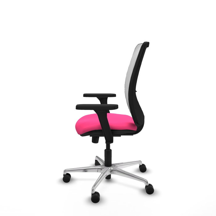 PIQUERAS Y CRESPO Silla de oficina Zulema Rosa con mecanismo Sincro PIQUERAS Y CRESPO Silla de oficina Zulema Rosa con mecanismo Sincro