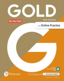 LONGMAN, GOLD 6E B1+ PRE-FIRST STUDENT'S BOOK WITH INTERACTIVE