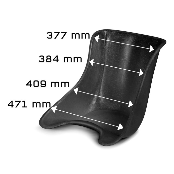 Sparco Sim-Kart Cockpit Frame + Kart Pro Brackets + Kart Seat SG03900 - Accesorio para Simulación de Carreras