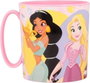 Disney Taza Micro CZ11392 Principesse 350 mL para Niños Libre de BPA Apto Microondas