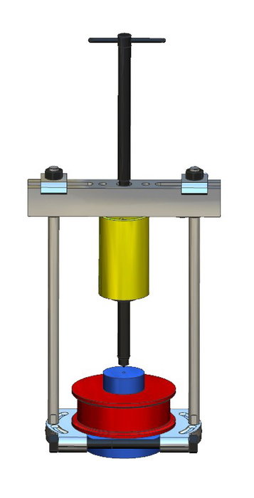 Extractor Hidráulico Forza 250X345 Parte Mecánica
