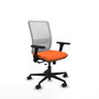 PIQUERAS Y CRESPO Silla de oficina Haches Naranja y Blanco