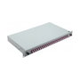 Helos LWL 19'' Spleissbox 24 x LC Duplex OM4, Gris