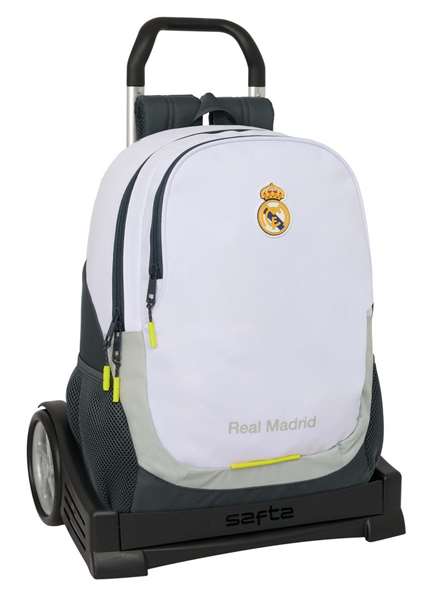 Safta Mochila 665+ Carro Evolution Real Madrid Equipación 25-26