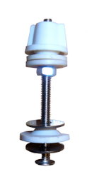 Tornillos de fijación de acero inoxidable para taza al tanque (Juego de 2 unidades) 14038