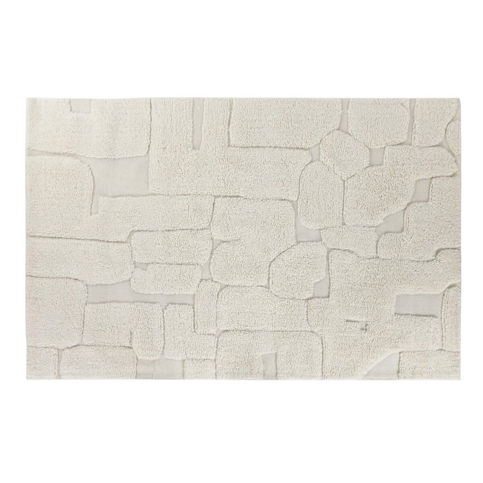 DKD Home Decor Alfombra Carpet Bauhaus Crudo 200x140x1 cm