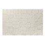 DKD Home Decor Alfombra Carpet Bauhaus Crudo 200x140x1 cm