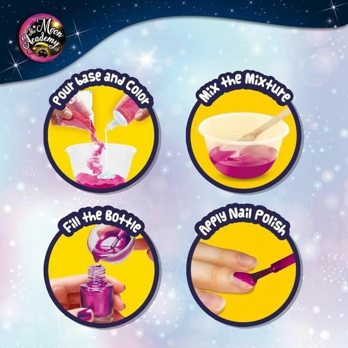 Lisciani Giochi Kit de Arte de Uñas - The Moon Academy Lisciani Giochi Kit de Arte de Uñas - The Moon Academy