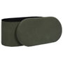 Home Deco Factory Banco-puf Plegable Jules Verde