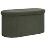 Home Deco Factory Banco-puf Plegable Jules Verde