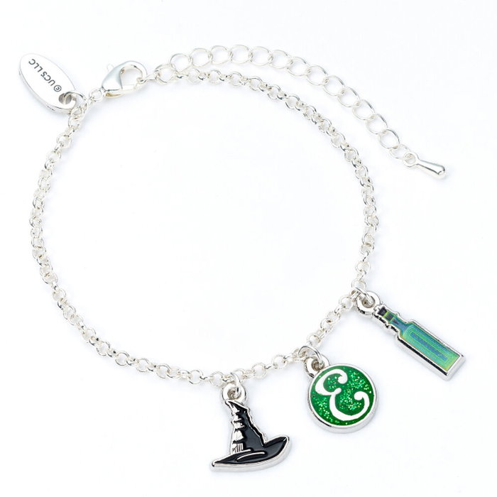 THE CARAT SHOP Pulsera Elphaba Icons Charm Wicked For Good de aleación de zinc