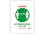 Avery Señal Adhesiva Permanente de Seguridad - Mantener Distancia Mínima 1.5 m - Resistente a Rayos UV - Formato DIN A4 - Pack de 2 Unidades