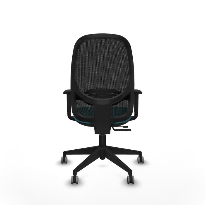 PIQUERAS Y CRESPO Silla de oficina Cilanco con mecanismo Sincro/Traslack, Turquesa y Negro PIQUERAS Y CRESPO Silla de oficina Cilanco con mecanismo Sincro/Traslack, Turquesa y Negro