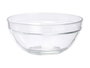 Vivalto Bol Apilable Transparente de Vidrio 20 cm, Capacidad 1.5 L (Set de 12)