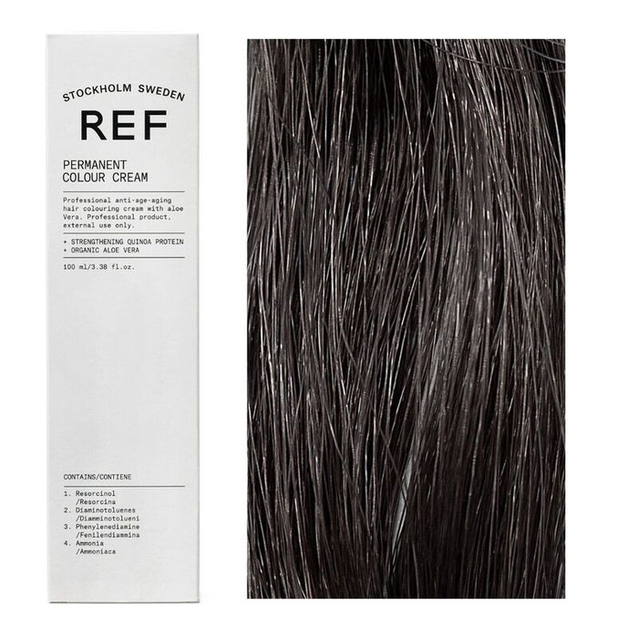 Ref Stockholm Tinte Permanente 4.11 Darkest Smoky Ash 100 ml Ref Stockholm Tinte Permanente 4.11 Darkest Smoky Ash 100 ml