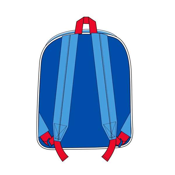 Cerdá Mochila Infantil Sonic con Aplicaciones 21.7 x 28.0 x 9.0 cm para Niños 2-8 Años Azul