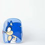 Cerdá Mochila Infantil Sonic con Aplicaciones 21.7 x 28.0 x 9.0 cm para Niños 2-8 Años Azul