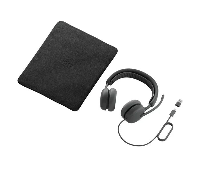 Logitech Zone Wired 2 Auriculares con Cable Diadema USB-C/USB-A para Llamadas y Música con Cancelación Activa de Ruido (ANC)