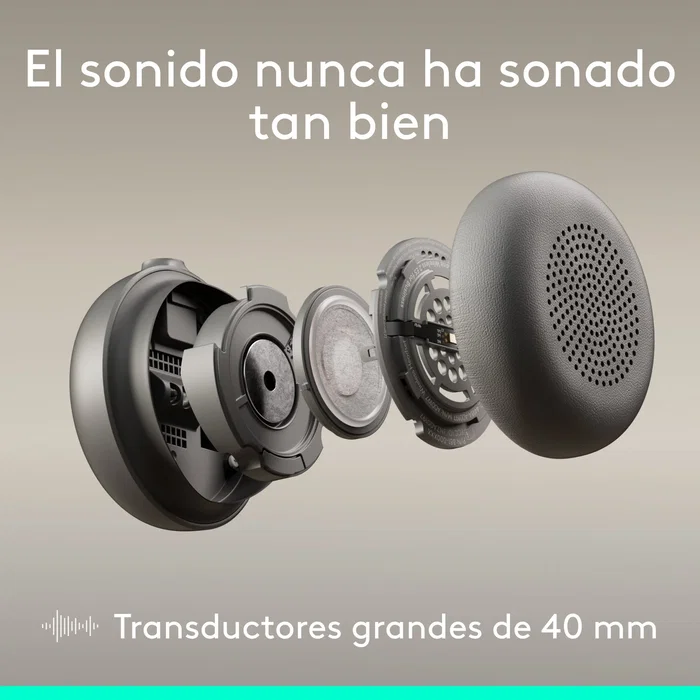 Logitech Zone Wired 2 Auriculares con Cable Diadema USB-C/USB-A para Llamadas y Música con Cancelación Activa de Ruido (ANC)