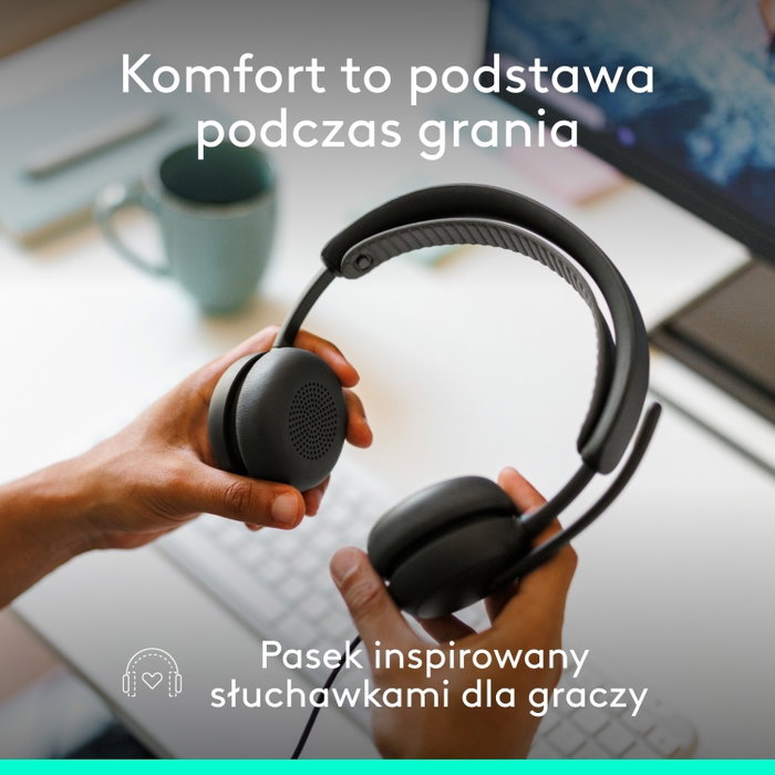 Logitech Zone Wired 2 Auriculares con Cable