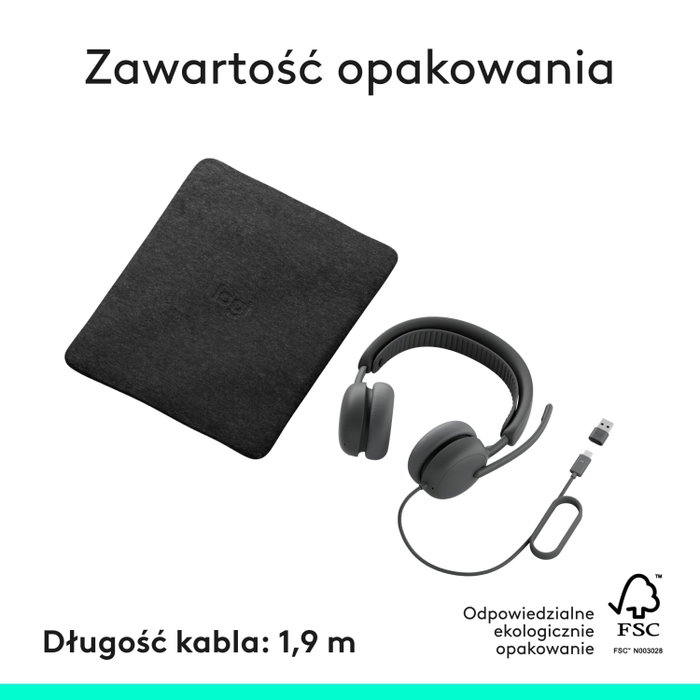 Logitech Zone Wired 2 Auriculares con Cable