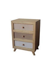 DKD Home Decor Mesita De Noche Tradicional 35 x 66 x 48 cm