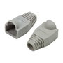 LogiLink Pack de 50 Protectores para Conectores RJ45 de 6.5mm Gris