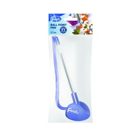 Boligrafo Forofis Con Peana Adhesiva Azul (Set de 50)
