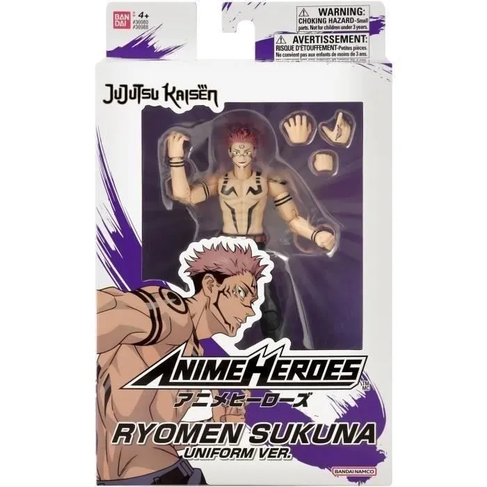 Bandai Figura Ryomen Sukuna Anime Heroes 17 cm