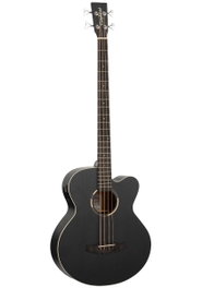 Bajo Acústico Super Jumbo con Cutaway Serie Black Bird