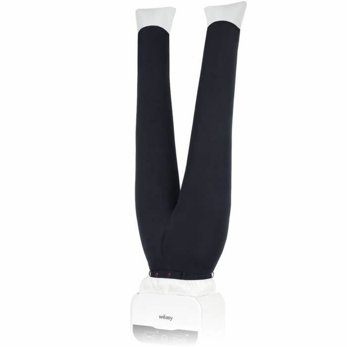 Hkoenig Magic Pressing Maniquí de planchado 1200 W con funda para pantalón - Blanco