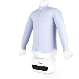 Hkoenig Maniquí de planchado Magic Pressing 1200 W con funda para pantalón Blanco