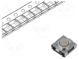 Aratas (Formerly Omron Components) Microconmutador TACT B3SN-3112P SPST-NO SMT