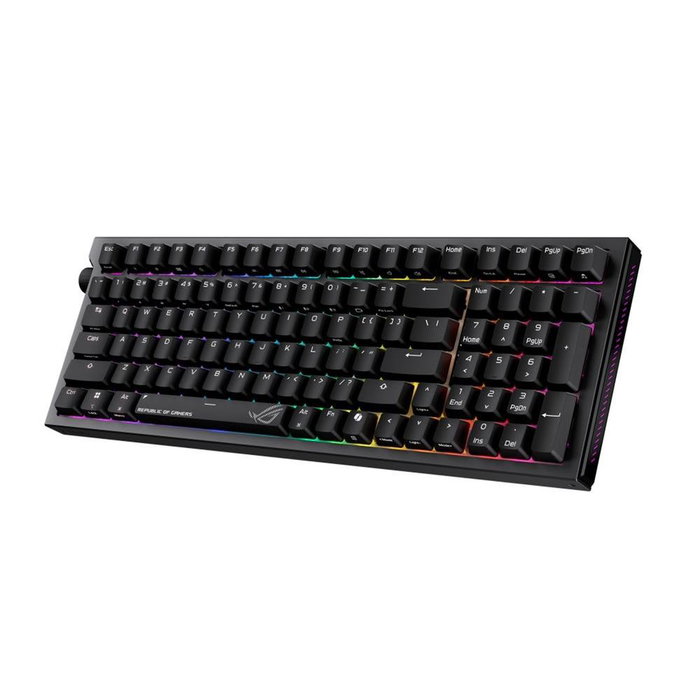 ASUS ROG Strix Morph 96 Wireless Teclado Mecánico Gaming 96% Inalámbrico Interruptores NX V2 Hot-Swap RGB Aura Sync Negro ASUS ROG Strix Morph 96 Wireless Teclado Mecánico Gaming 96% Inalámbrico Interruptores NX V2 Hot-Swap RGB Aura Sync Negro