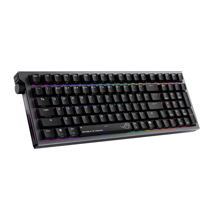 ASUS ROG Strix Morph 96 Wireless Teclado Mecánico Gaming 96% Inalámbrico Interruptores NX V2 Hot-Swap RGB Aura Sync Negro ASUS ROG Strix Morph 96 Wireless Teclado Mecánico Gaming 96% Inalámbrico Interruptores NX V2 Hot-Swap RGB Aura Sync Negro