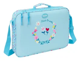 Safta Cartera Extraescolares Blackfit8 Pétalos