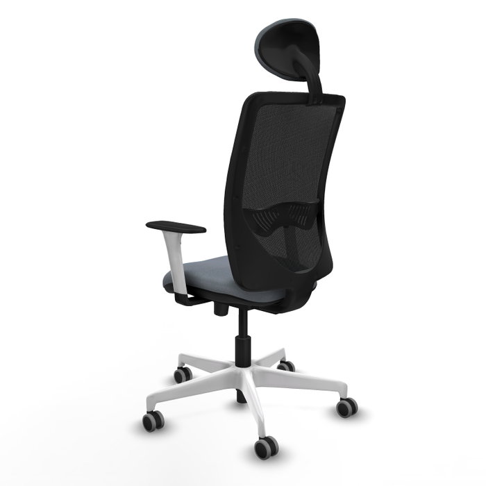 PIQUERAS Y CRESPO Silla de oficina Zulema con mecanismo Sincro/Traslack, Gris y Negro PIQUERAS Y CRESPO Silla de oficina Zulema con mecanismo Sincro/Traslack, Gris y Negro