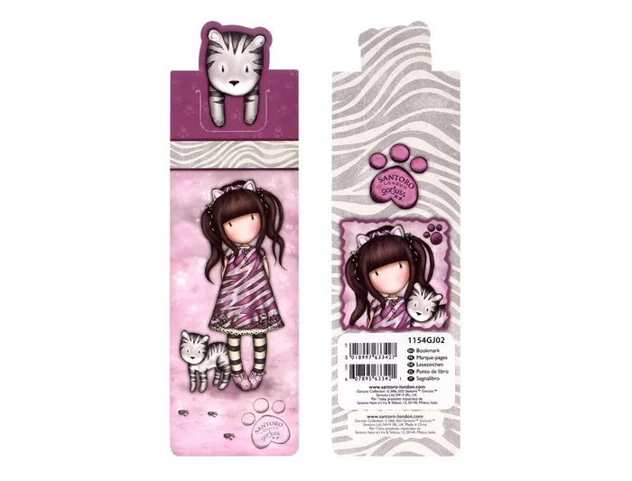 Safta Marcapáginas Gorjuss wild Expositor 24 unidades surtidas 226x62x190 mm