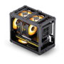 Jonsbo C6 MAX Caja de PC Mini Micro-ATX con Vidrio Templado, Negro