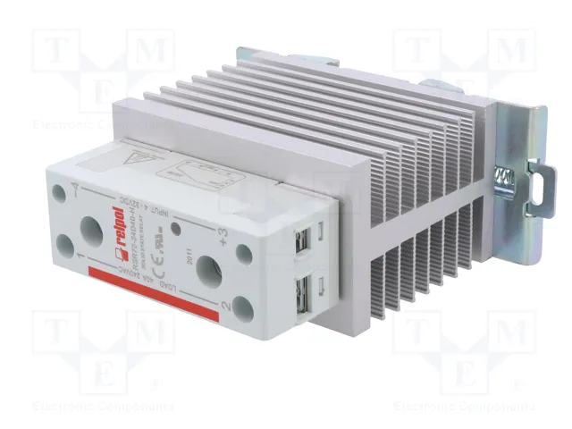 RELPOL RSR72-24D40-H Relé de semiconductor monofásico 40A 24-280VAC