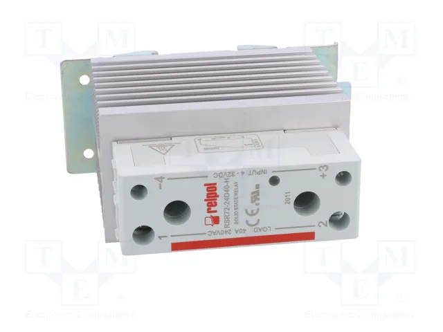 RELPOL RSR72-24D40-H Relé de semiconductor monofásico 40A 24-280VAC