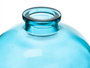 GIFTDECOR Frasco Cristal Redondo Turquesa