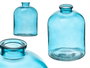 GIFTDECOR Frasco Cristal Redondo Turquesa